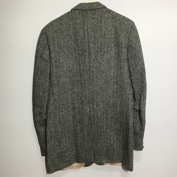 Vintage HARRIS TWEED Sport Coat Jacket Blazer Moore’s - Picture 4 of 16